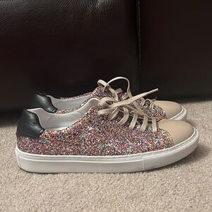 & Other Stories Glitter Sneakers Size 9.5